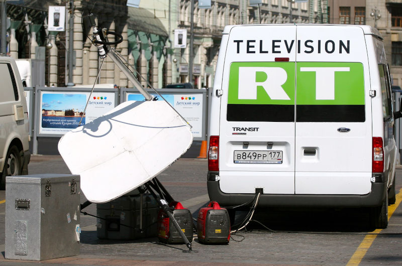 RT Mobile TV Moscow The propaganda war in Ukraine