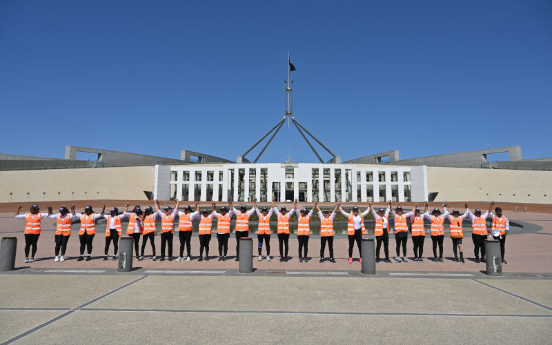 Furious and fit: refugee virtual walk encircles Australia in half the time