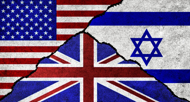 Relations between Israel, Great Britain and United States of America