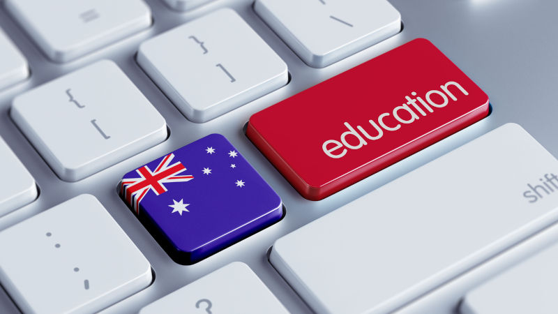 Australia High Resolution Education Concept.