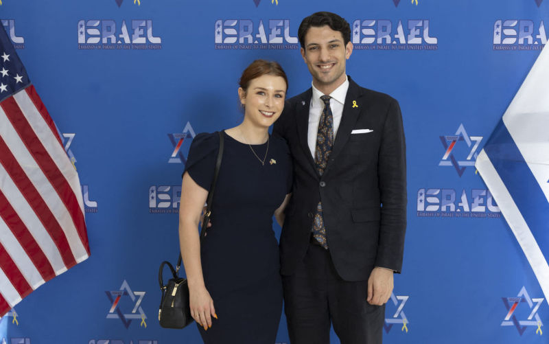 Handout - Israel's embassy in the US has posted a photo of the two victims of the shooting overnight in Washington DC, USA on May 21, 2025. Yaron Lischinsky and Sarah Milgrim were employees at the embassy. Two Israeli embassy staffers were shot dead late Wednesday, May 21, outside a Jewish museum in Washington by a gunman who shouted "free Palestine," authorities said, with US officials and Israeli diplomats expressing shock and outrage over the killings. Photo by Embassy of Israel to the USA via ABACAPRESS.COM. Image: AAP