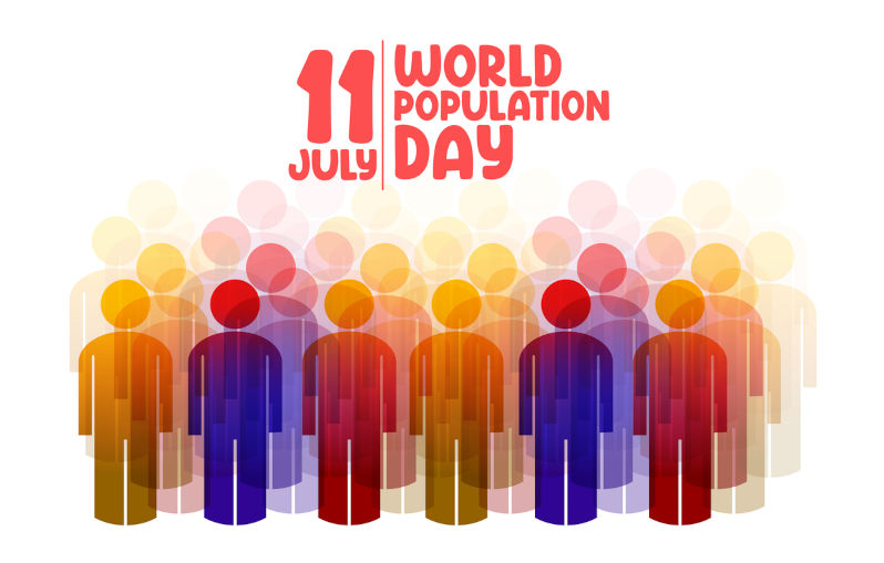 World Population Day on 11th July, banner or poster. Image: iStock / Indigo Art design For the sake of food security, we must address population numbers