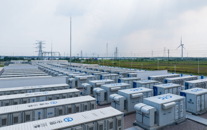 nantong, CHINA - AUGUST 26: Aerial view of Banqiao Energy Storage Power Station on Jul 21, 2024 in nantong, Jiangsu Province of China. Image: iStock / zhudifeng