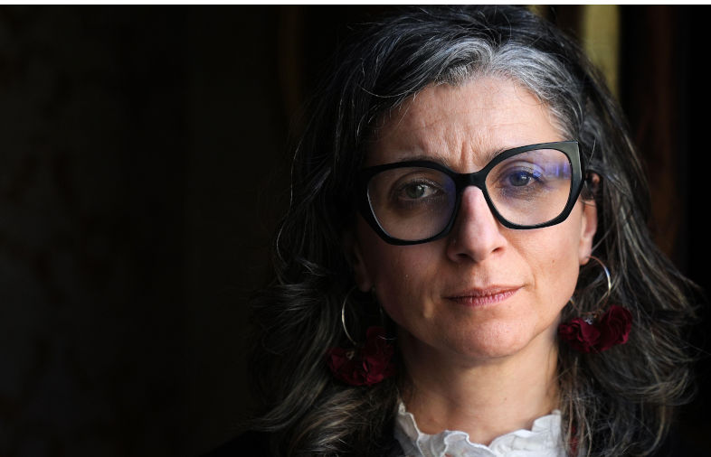 Francesca Albanese, United Nations special rapporteur on the Occupied Palestinian Territories, following a press conference at Buswells Hotel in Dublin. Picture date Thursday March 20, 2025. Image Alamy. ContributorPA Images. Image ID3A502WA