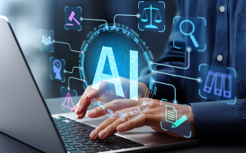AI governance and responsive generative artificial intelligence use. Compliance strategy and risk management. ImageiStock Credit tadamichi