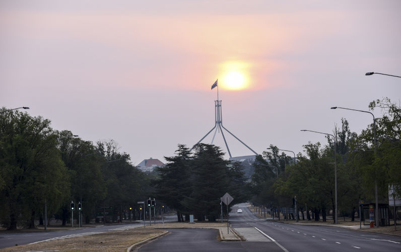 Canberra, Australia, 26 December 2019. Image iStock / CreditDaniiielc
