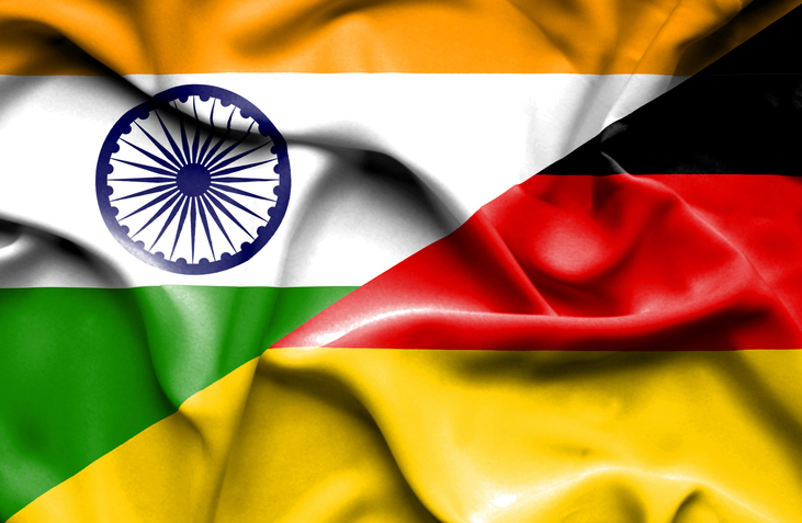 Waving flag of Germany and India Image iStock alexis84