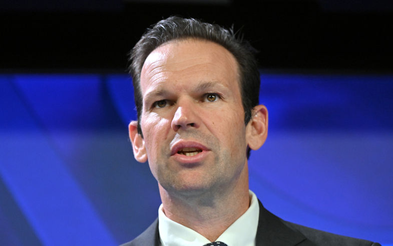 Nationals Leader Matt Canavan at the National Press Club in Canberra, Wednesday, April 8, 2026. Image AAP Photo Mick Tsikas