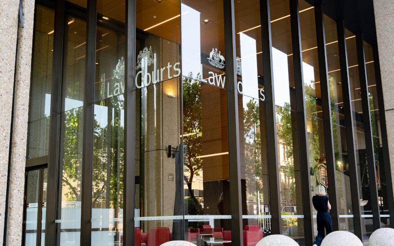 Sydney, NSW, Australia October 25, 2023 Front view of federal and state law building in Sydney NSW. Image iStock Julia Gomina