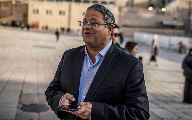 Israeli far right Knesset member Itamar BenGvir visits Al Aqsa Compound in Jerusalems Old City. Ben Gvir visited Al Aqsa Compound early Thursday morning after receiving approval from police. (2022) Credit Ilia Yefimovich dpa Alamy Live News Image ID2J2A1X2
