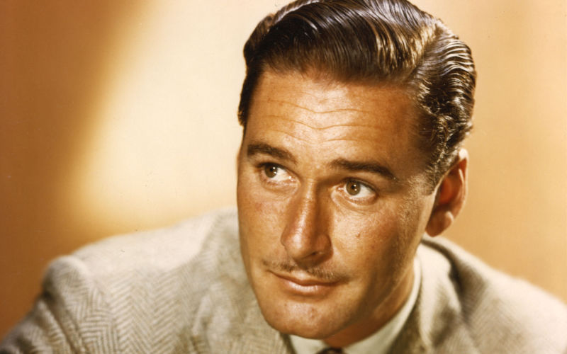Errol Flynn Australian film actor about 1940 Image Pictorial Press Ltd Alamy image ID C5YGKP