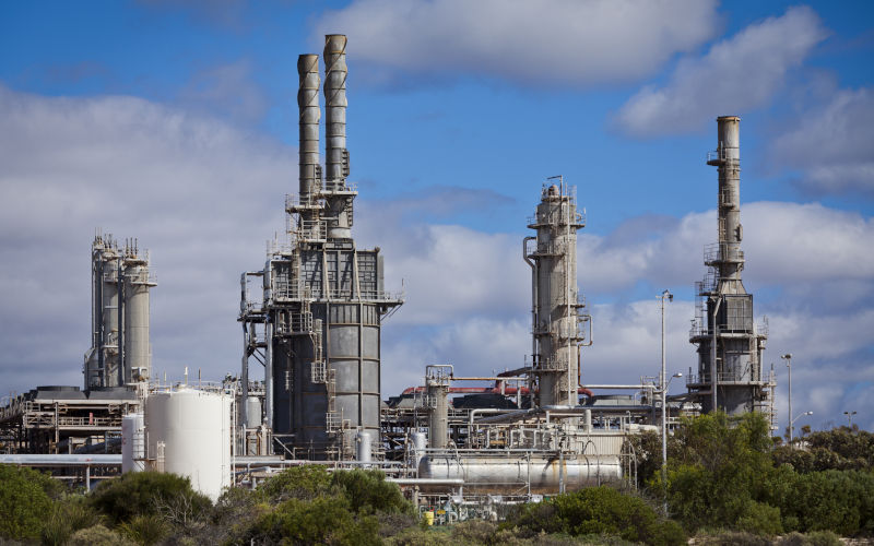 A gas fractionation plant, Australia. Industrial processing plant. Image iStock jasonbennee