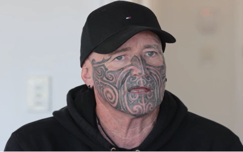 NZ activist Hāhona Ormsby. Image Facebook THREE NEWS