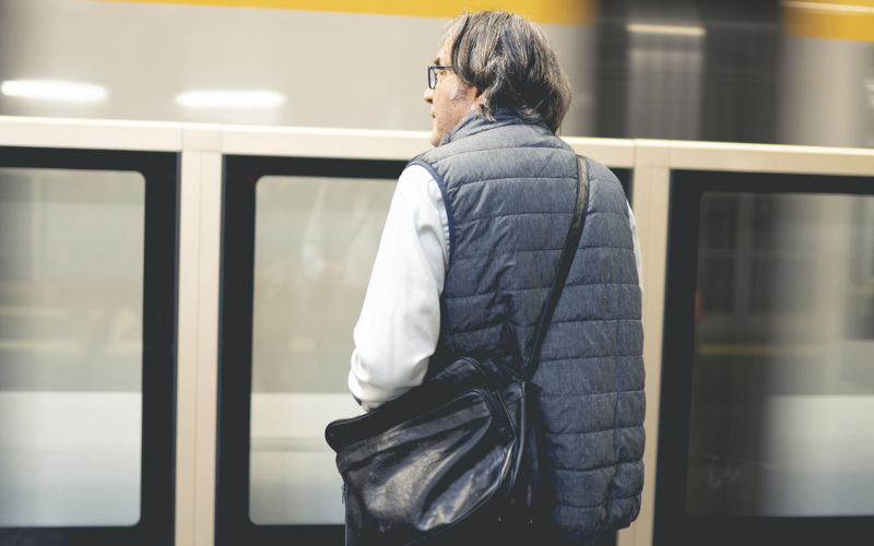 Man on a train station Image iStock seb_ra