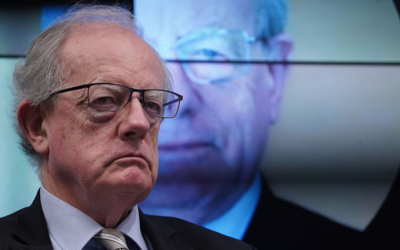 National Anti Corruption Commissioner Paul Brereton during an anticorruption conference in Melbourne., Thursday, August 21, 2025. Image AAP Dominic Giannini