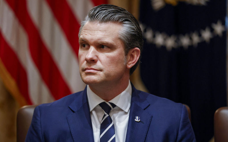 Washington, United States. 26th Mar, 2026. Secretary of Defense Pete Hegseth attends a cabinet meeting hosted by President Donald Trump at the White House in Washington DC on Thursday, March 26, 2026. Photo by Will Oliver UPI Credit UPI Alamy Live News Image ID 3E48BER