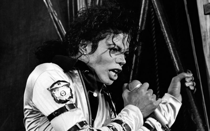 The american popstar Michael Jackson performs in concert. Michael Jackson, singer, USA, Auftritte Film PhotographerFoto Ferdi Hartung Süddeutsche Zeitung Photo Alamy IDRMDJ2F