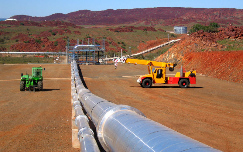 Construction of new pipeline. Image iStock 1PING