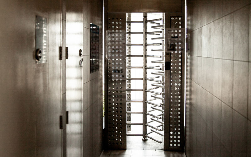 Iron turntable doors. Image iStock Alina Danilova