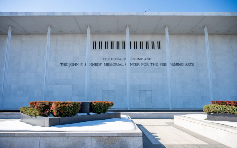 Washington, DC, USA 2.5.2026 Sign on the John F. Kennedy Center for the Performing Arts. Image iStock Steven White