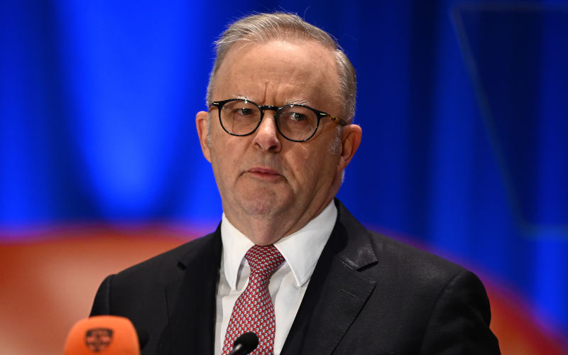 Australian Prime Minister Anthony Albanese delivers a speech titled AI in Australias Interests at The University of Sydney, Wednesday, July 15, 2026. Image AAP Image Dan Himbrechts