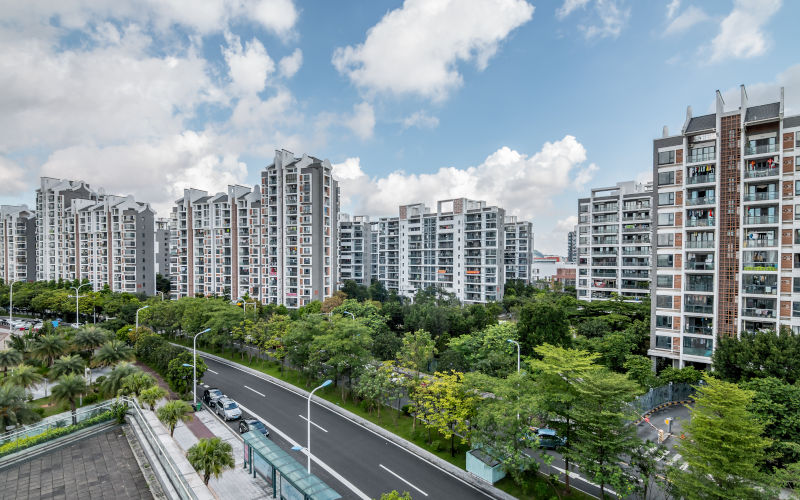 Modern Chinese residential, Guangzhou China ImageiStock huad262