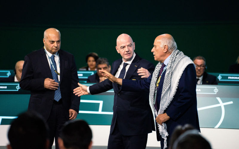 FIFA has given up its responsibility to keep politics out of football