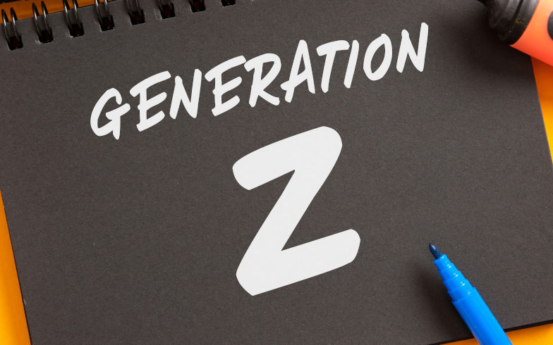 Generation Z written on a black notebook, symbolizing youth culture, social impact, and future consumer trends. Image Alamy Cagkan Sayin Image ID 3E1G2DR