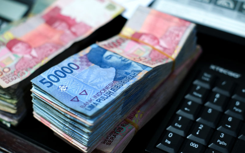 Pile of Indonesian banknotes. Image iStock Kanur Ismail