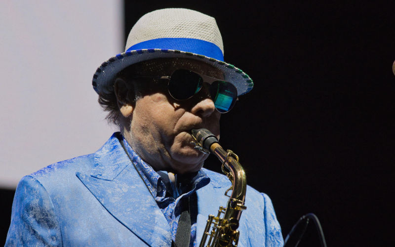 Van Morrison plays at Beale Street Music Festival. Image Alamy L Paul Mann Alamy image ID2S0EN3A