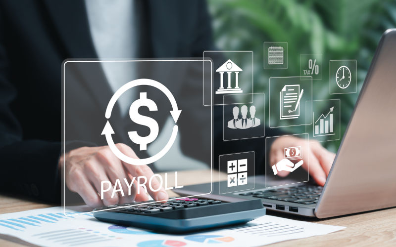 Payroll business finance management, salary calculation. ImageiStock Cholticha Kranjumnong