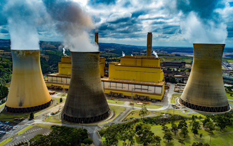 Aerial shot of the Yallourn Power Station Victoria, Australia. Image iStock Peter_Virag