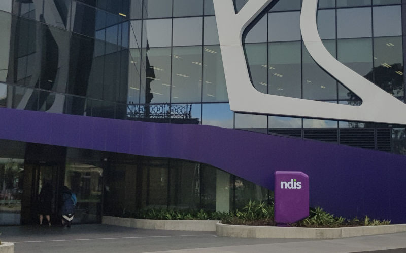 The front facade of the NDIS building at Malop Street in Geelong. Cropped Image iStock Jade Craven