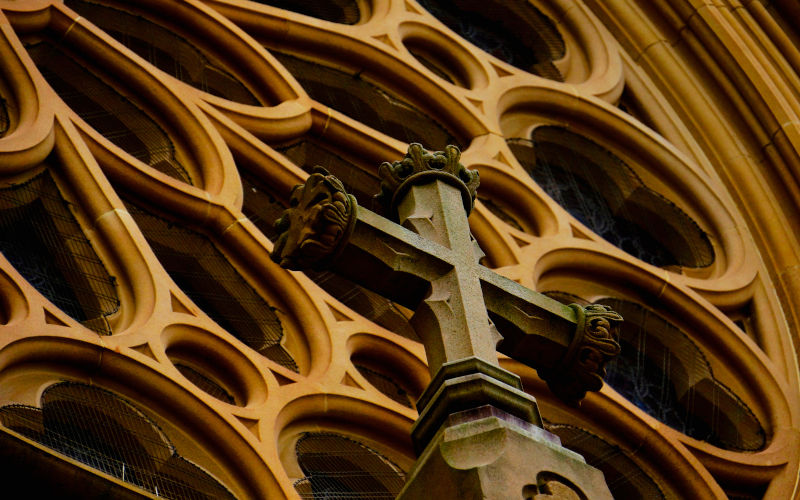 The Cross at St Marys Cathedral, Stydney Image iStock Kai Yang