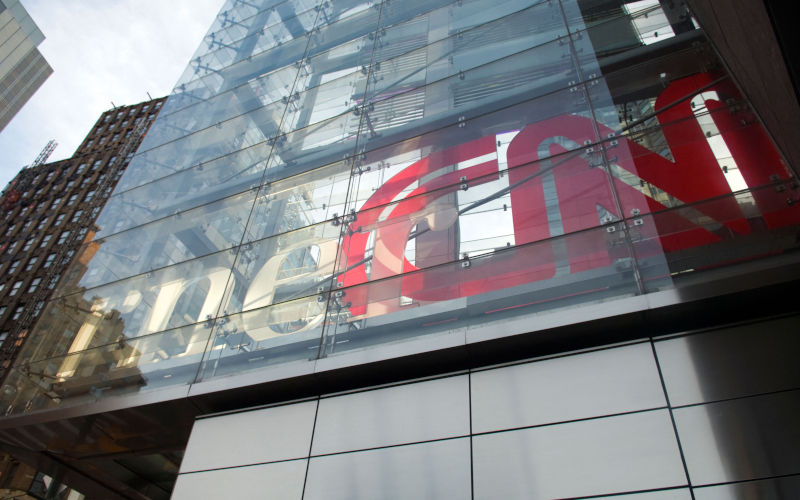 CNN at the Time Warner Center on Columbus Circle in New York on Sunday,Image Alamy Frances M. Roberts Alamy image ID BFXTNG