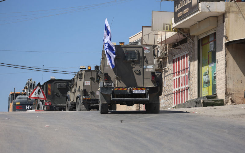 BEIT AWWA, WEST BANK JULY 20, 2026 Israeli forces demolish the home of Palestinian Ahmad Yasser Masalmeh in the village of Beit Awwa, southwest of Hebron, in the occupied West Bank. According to local residents, the demolition displaced a family of nine, including children. Home demolitions have continued across parts of the occupied West Bank amid ongoing Israeli settlement expansion and related enforcement measures. Image Musab Shawer JNA Press via Nexpher Images. Alamy ID 3F2W5BF A visit to the West Bank: economic apartheid – part one