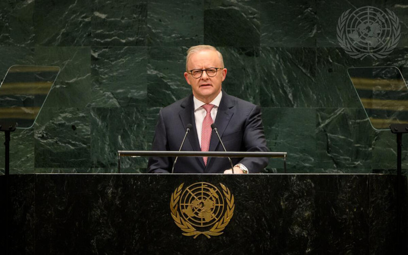 Anthony Albanese, Prime Minister of the Commonwealth of Australia, addresses the general debate of the General Assemblys eighty first session. UN Photo Loey Felipe UN ID UN71154727