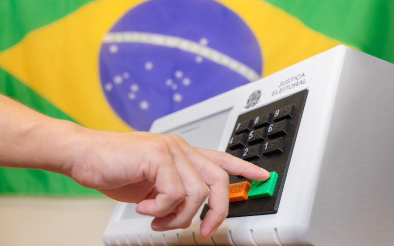 Brazilian presidential elections electronic voting machine Image iStock Marcio Binow Da Silva