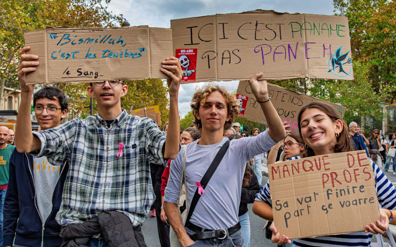 Public education needs more than polite lobbying. It needs people willing to protest