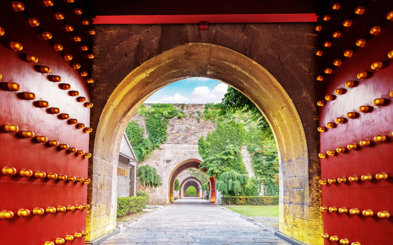 A traditional gateway of the Nanjing wall. Image iStock gyn9038