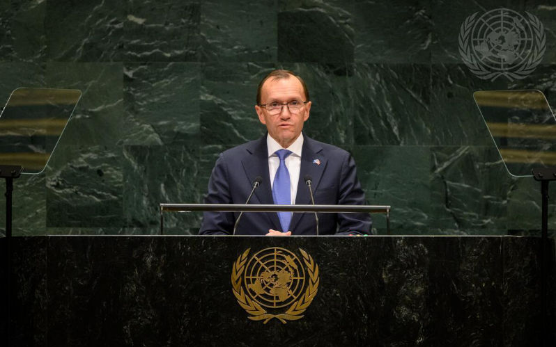 Espen Barth Eide, Minister for Foreign Affairs of Norway, addresses the general debate of the General Assemblys eightyfirst session. Image UNPhoto UN Photo Loey Felipe Image ID UN71155578